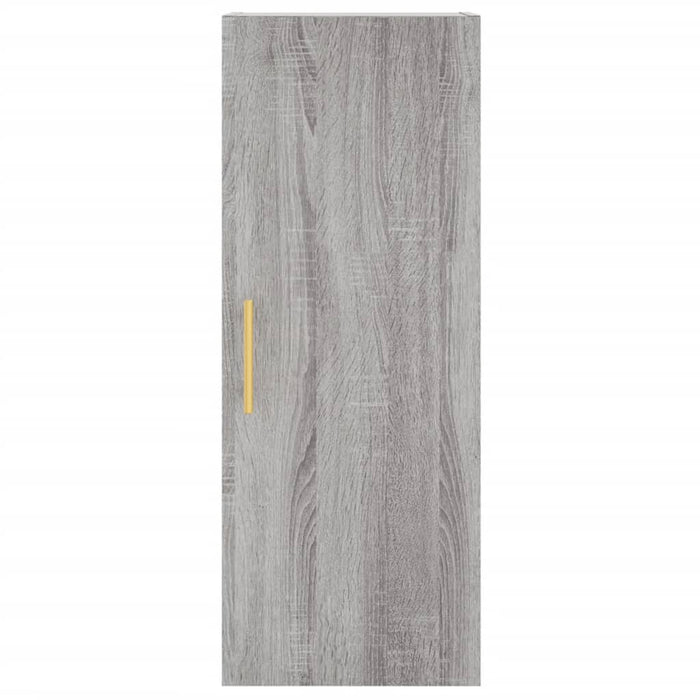 Credenza Grigio Sonoma 34,5x34x180 cm in Legno Multistrato 3199039