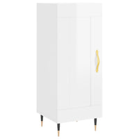 Credenza 34,5x34x180 cm in Legno Multistrato Bianco Lucido 3199091