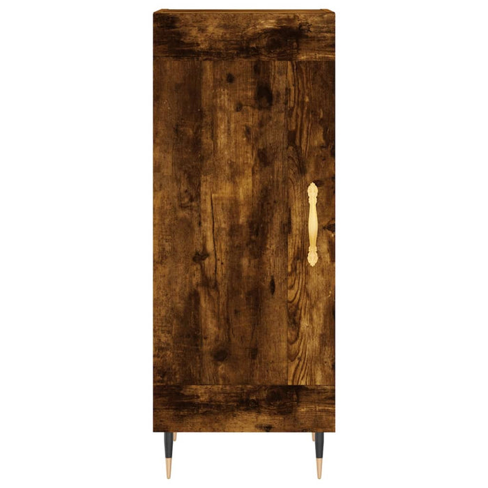 Credenza Rovere Fumo 34,5x34x180 cm in Legno Multistrato 3199094