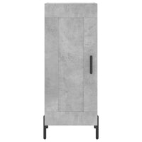 Credenza Grigio Cemento 34,5x34x180 cm in Legno Multistrato 3199117