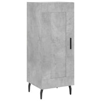 Credenza Grigio Cemento 34,5x34x180 cm in Legno Multistrato 3199125