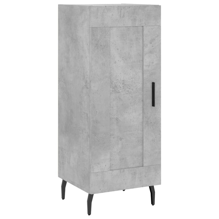 Credenza Grigio Cemento 34,5x34x180 cm in Legno Multistrato 3199125