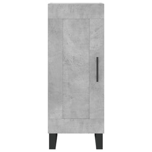 Credenza Grigio Cemento 34,5x34x180 cm in Legno Multistrato 3199133