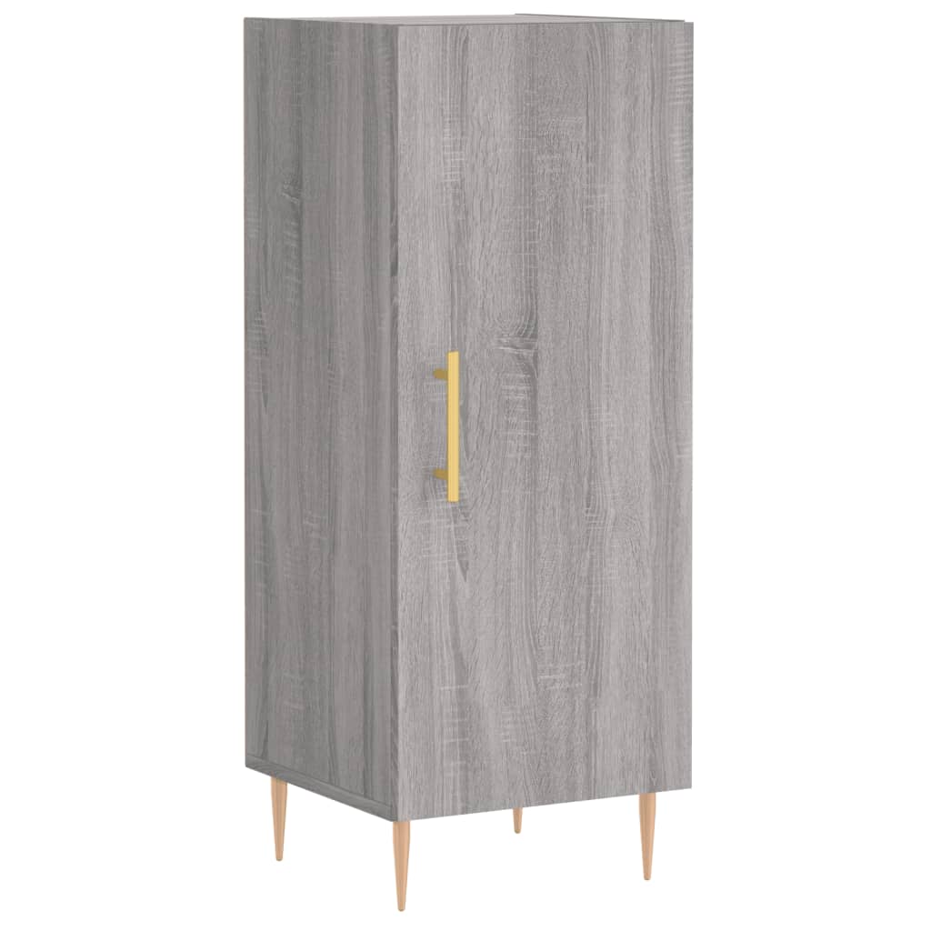 Credenza Grigio Sonoma 34,5x34x180 cm in Legno Multistrato 3199167