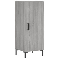 Credenza Grigio Sonoma 34,5x34x180 cm in Legno Multistrato 3199175