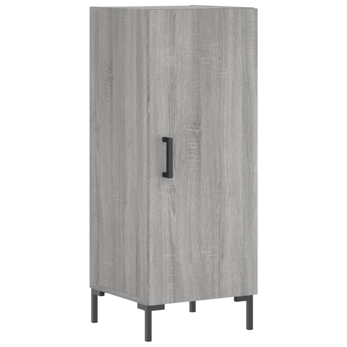 Credenza Grigio Sonoma 34,5x34x180 cm in Legno Multistrato 3199175