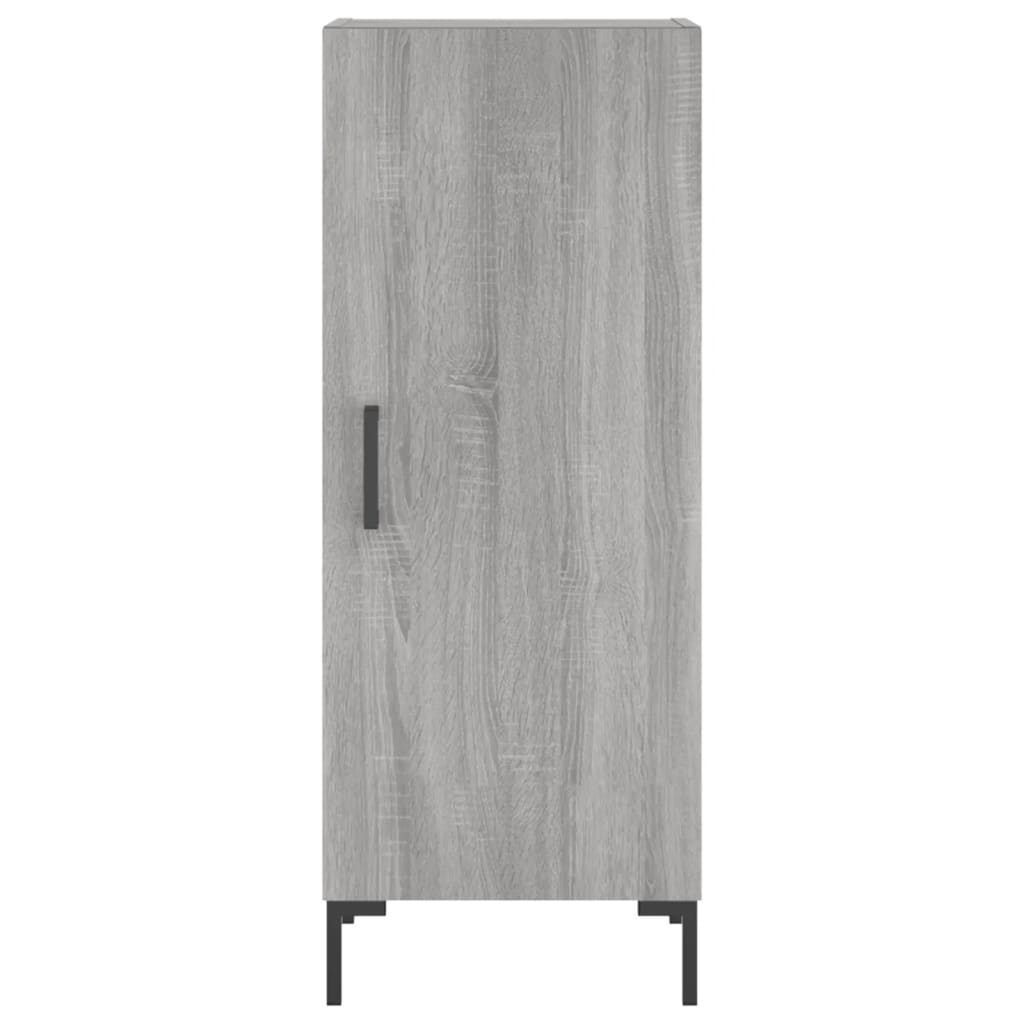 Credenza Grigio Sonoma 34,5x34x180 cm in Legno Multistrato 3199175