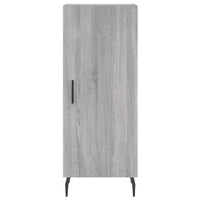 Credenza Grigio Sonoma 34,5x34x180 cm in Legno Multistrato 3199191