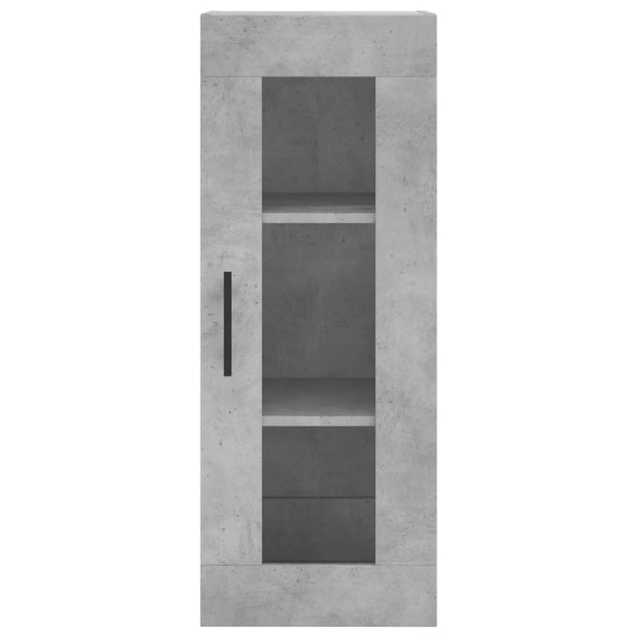 Credenza Grigio Cemento 34,5x34x180 cm in Legno Multistrato 3199197