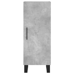 Credenza Grigio Cemento 34,5x34x180 cm in Legno Multistrato 3199197