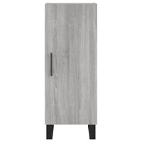 Credenza Grigio Sonoma 34,5x34x180 cm in Legno Multistrato 3199199