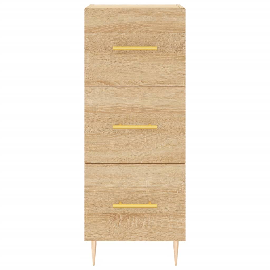 Credenza Rovere Sonoma 34,5x34x180 cm in Legno Multistrato 3199228