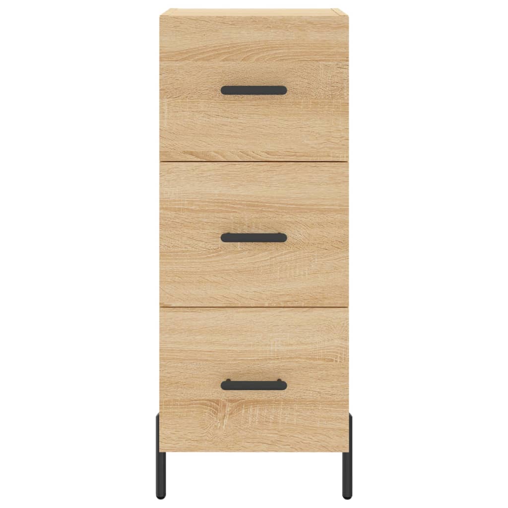 Credenza Rovere Sonoma 34,5x34x180 cm in Legno Multistrato 3199244