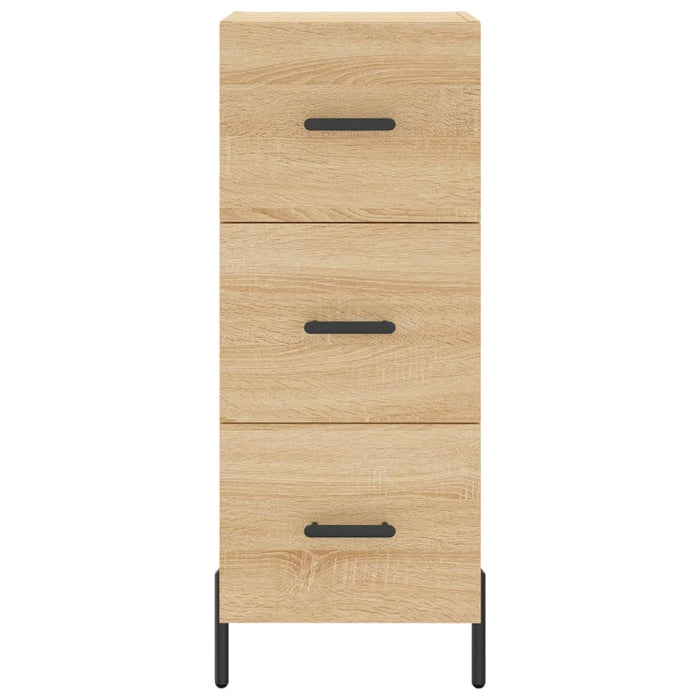 Credenza Rovere Sonoma 34,5x34x180 cm in Legno Multistrato 3199244