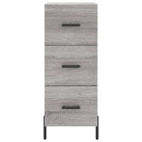 Credenza Grigio Sonoma 34,5x34x180 cm in Legno Multistrato 3199247