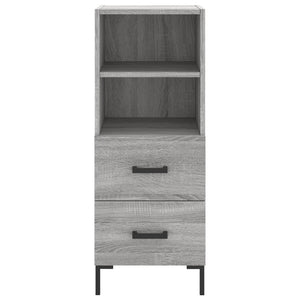 Credenza Grigio Sonoma 34,5x34x180 cm in Legno Multistrato 3199303