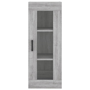 Credenza Grigio Sonoma 34,5x34x180 cm in Legno Multistrato 3199303