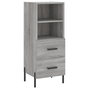 Credenza Grigio Sonoma 34,5x34x180 cm in Legno Multistrato 3199311