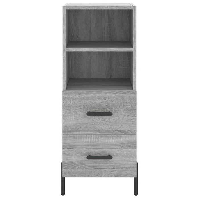 Credenza Grigio Sonoma 34,5x34x180 cm in Legno Multistrato 3199311