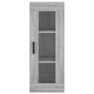 Credenza Grigio Sonoma 34,5x34x180 cm in Legno Multistrato 3199311