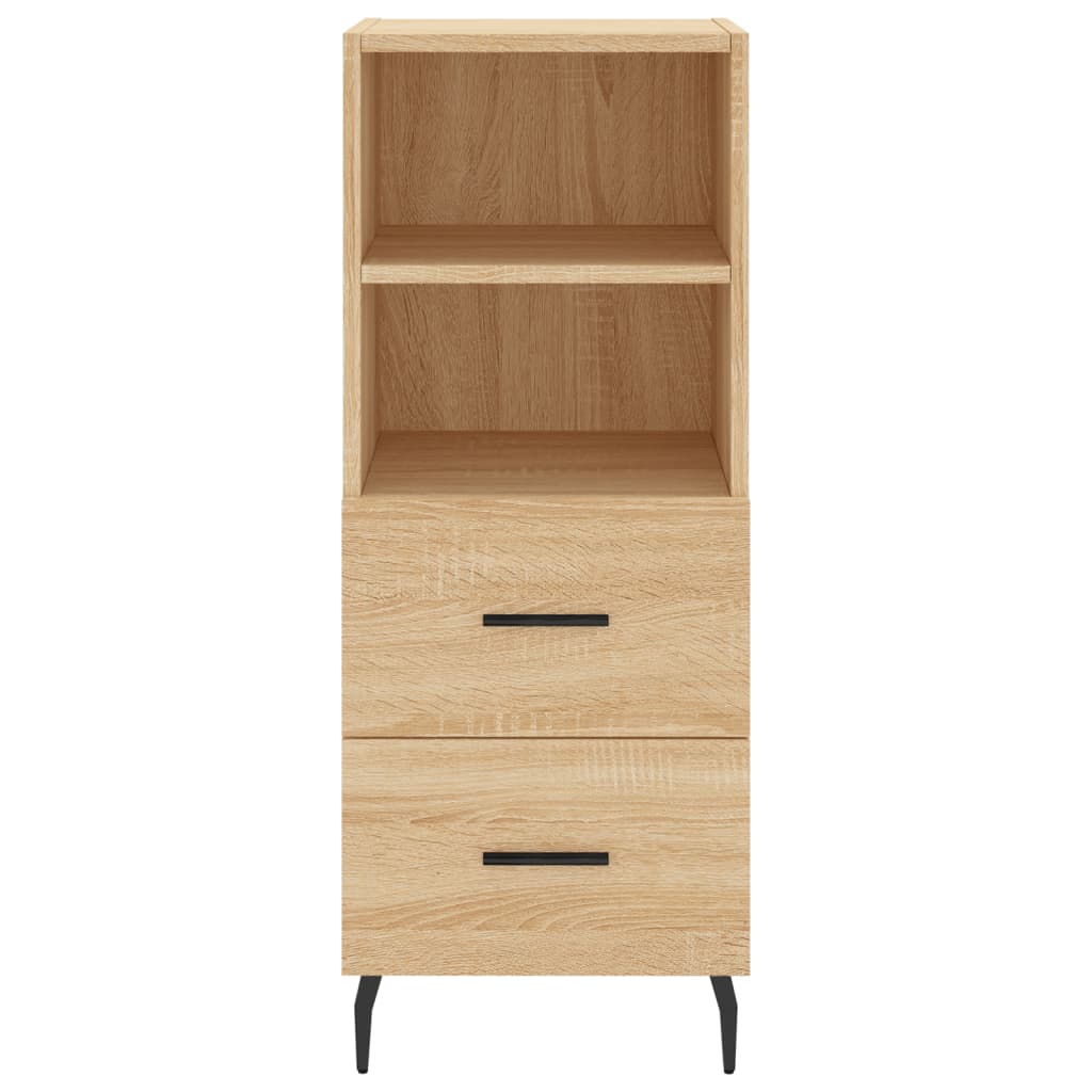 Credenza Rovere Sonoma 34,5x34x180 cm in Legno Multistrato 3199316