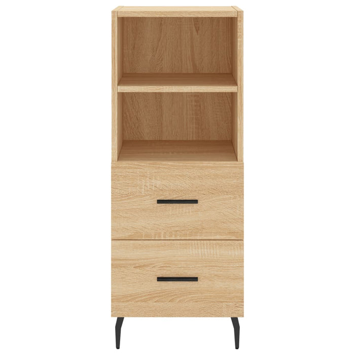 Credenza Rovere Sonoma 34,5x34x180 cm in Legno Multistrato 3199316