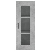 Credenza Grigio Cemento 34,5x34x180 cm in Legno Multistrato 3199317