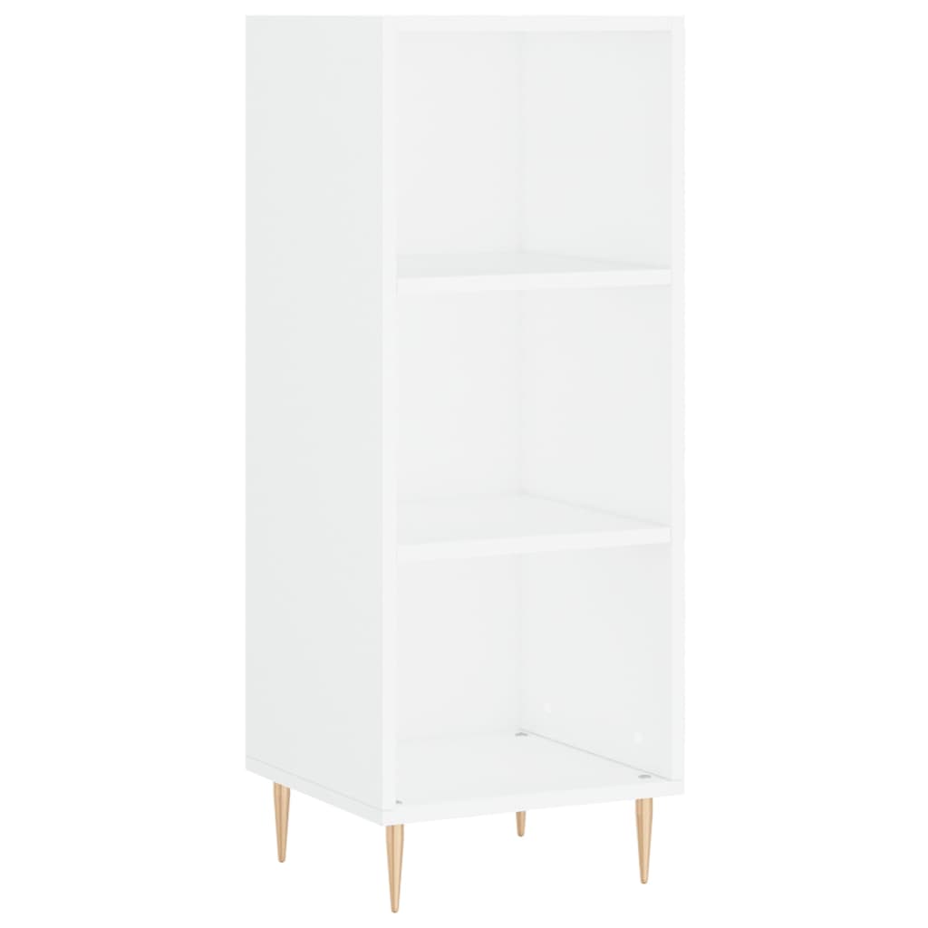 Credenza Bianca 34,5x34x180 cm in Legno Multistrato 3199353