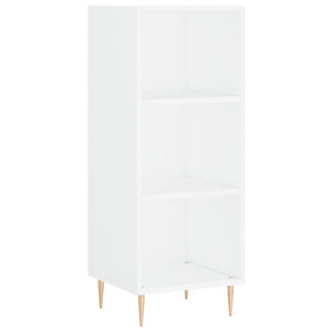 Credenza Bianca 34,5x34x180 cm in Legno Multistrato 3199353