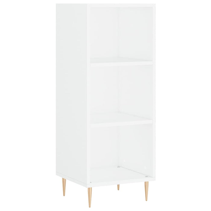 Credenza Bianca 34,5x34x180 cm in Legno Multistrato 3199353