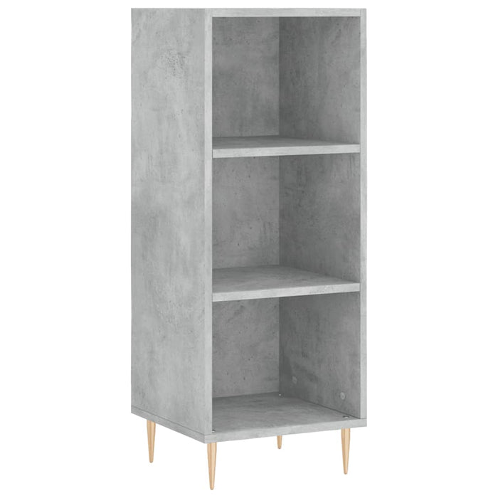 Credenza Grigio Cemento 34,5x34x180 cm in Legno Multistrato 3199357