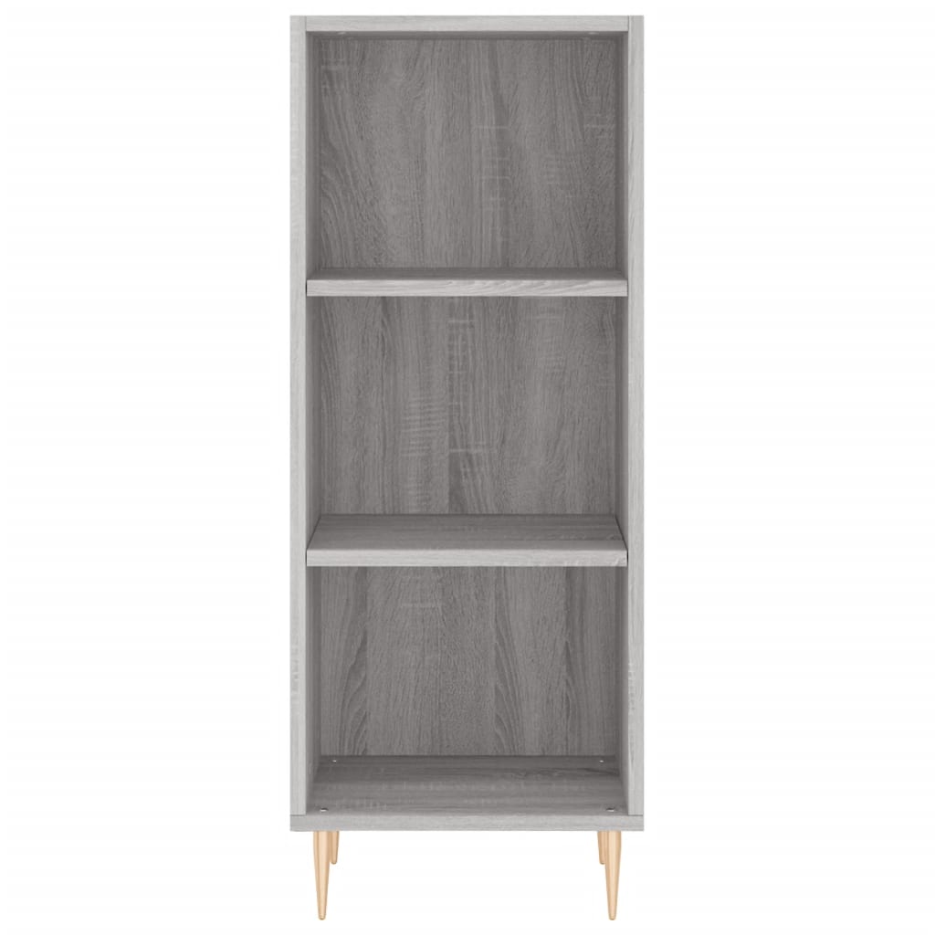 Credenza Grigio Sonoma 34,5x34x180 cm in Legno Multistrato 3199359