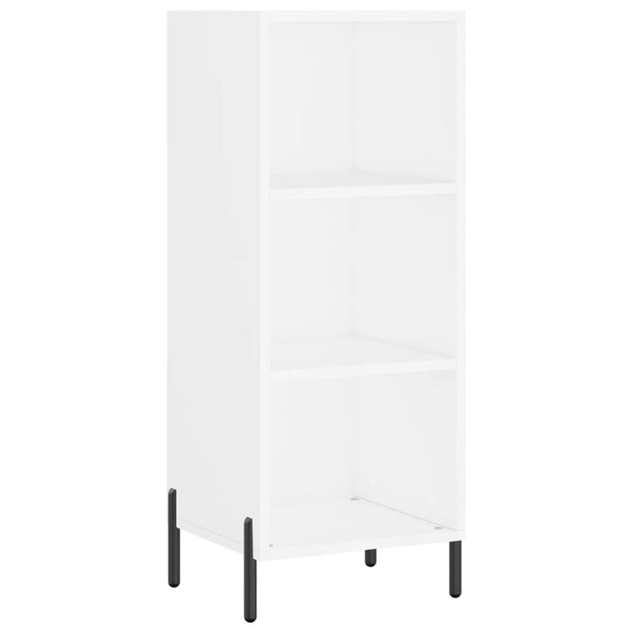 Credenza Bianca 34,5x34x180 cm in Legno Multistrato 3199369