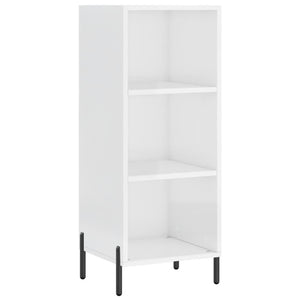 Credenza 34,5x34x180 cm in Legno Multistrato Bianco Lucido 3199371