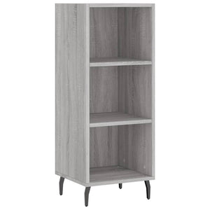 Credenza Grigio Sonoma 34,5x34x180 cm in Legno Multistrato 3199383