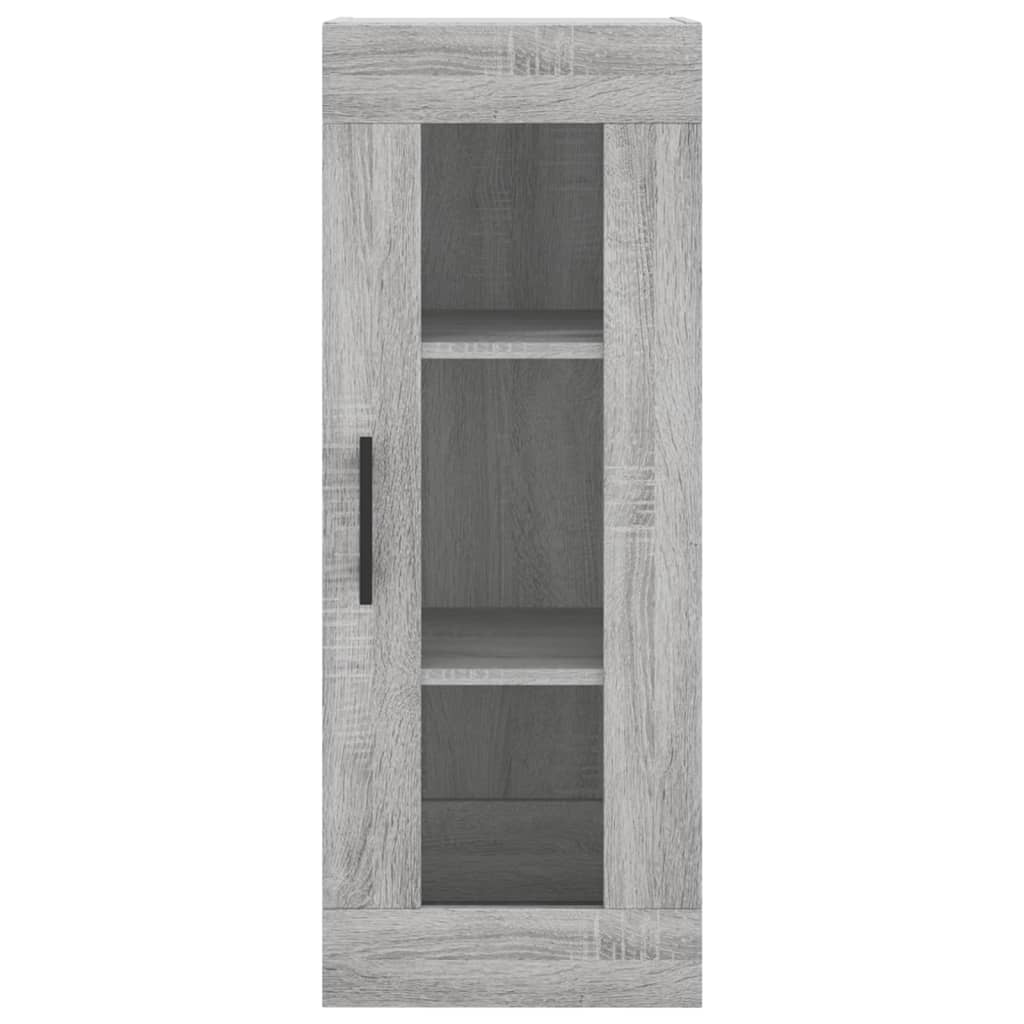 Credenza Grigio Sonoma 34,5x34x180 cm in Legno Multistrato 3199391