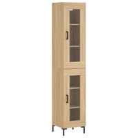 Credenza Rovere Sonoma 34,5x34x180 cm in Legno Multistrato 3199428