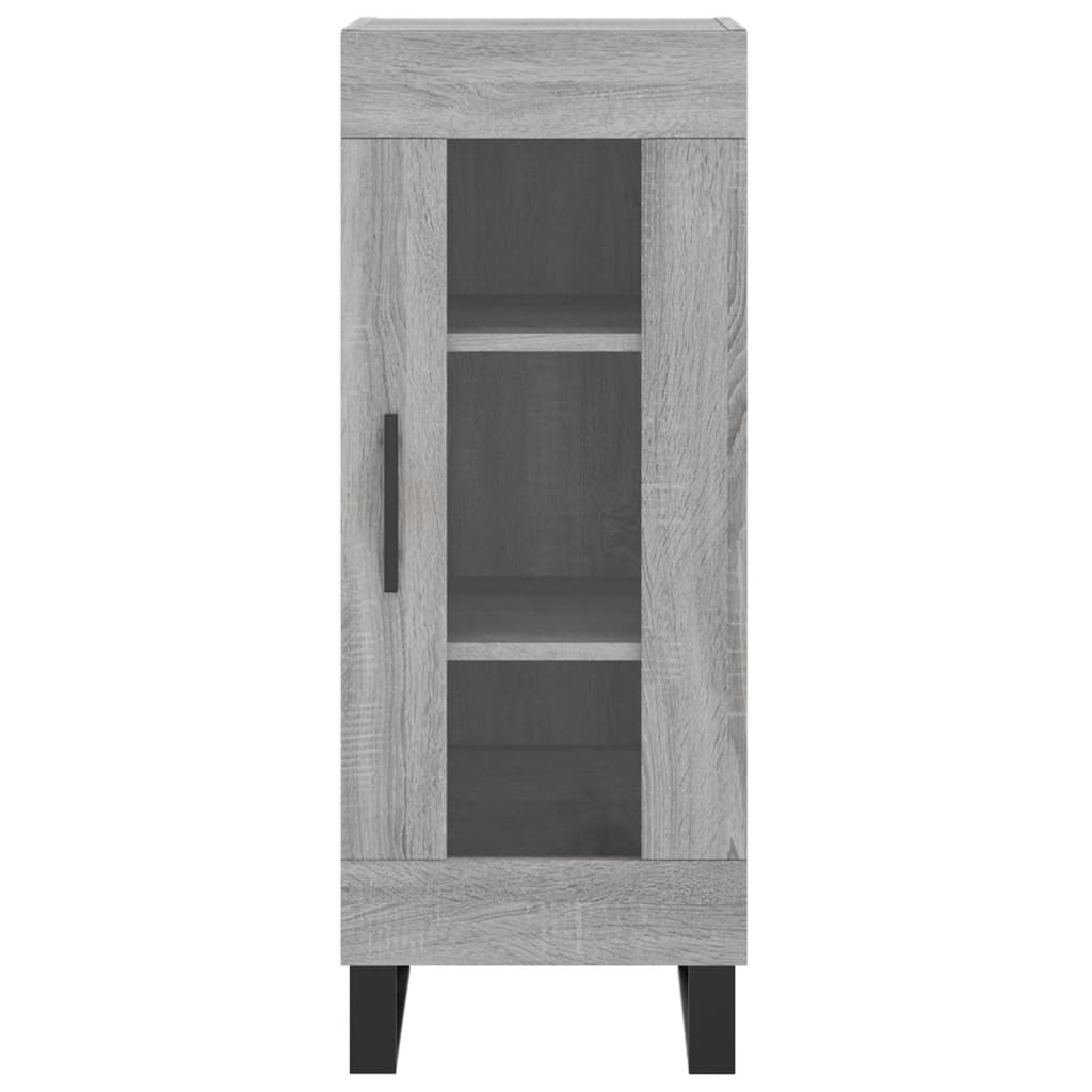 Credenza Grigio Sonoma 34,5x34x180 cm in Legno Multistrato 3199455