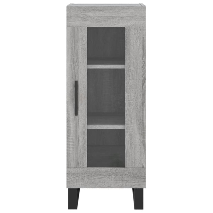 Credenza Grigio Sonoma 34,5x34x180 cm in Legno Multistrato 3199455