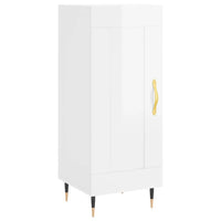 Credenza 34,5x34x180 cm in Legno Multistrato Bianco Lucido 3199475