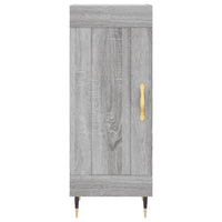 Credenza Grigio Sonoma 34,5x34x180 cm in Legno Multistrato 3199479