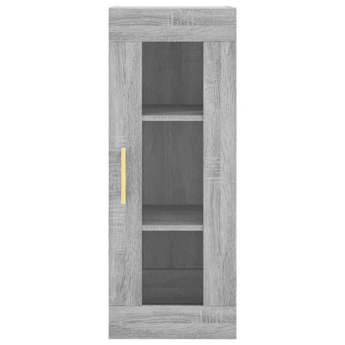 Credenza Grigio Sonoma 34,5x34x180 cm in Legno Multistrato 3199487