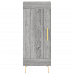 Credenza Grigio Sonoma 34,5x34x180 cm in Legno Multistrato 3199487