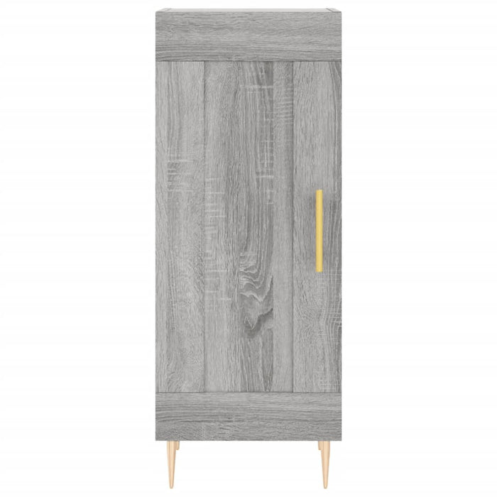 Credenza Grigio Sonoma 34,5x34x180 cm in Legno Multistrato 3199487