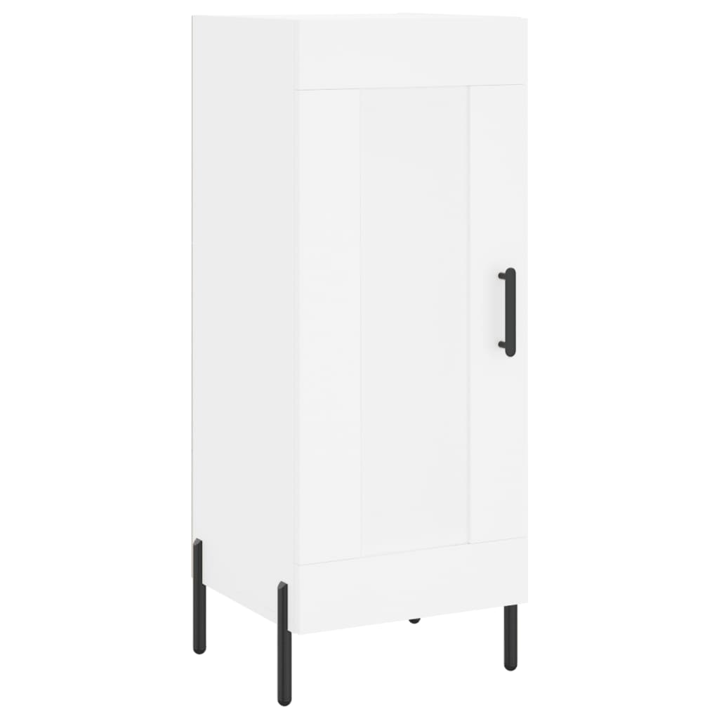 Credenza Bianca 34,5x34x180 cm in Legno Multistrato 3199497