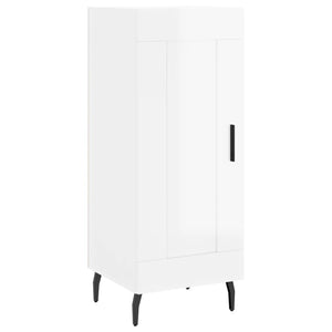 Credenza 34,5x34x180 cm in Legno Multistrato Bianco Lucido 3199507