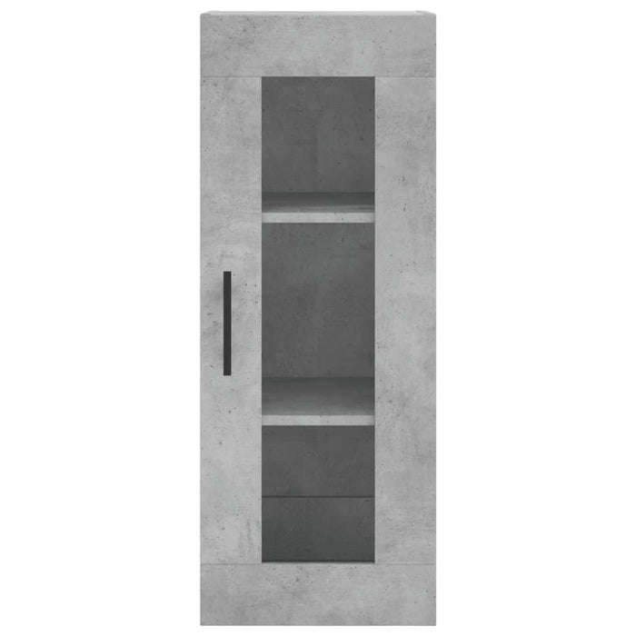 Credenza Grigio Cemento 34,5x34x180 cm in Legno Multistrato 3199517