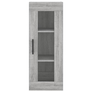 Credenza Grigio Sonoma 34,5x34x180 cm in Legno Multistrato 3199519