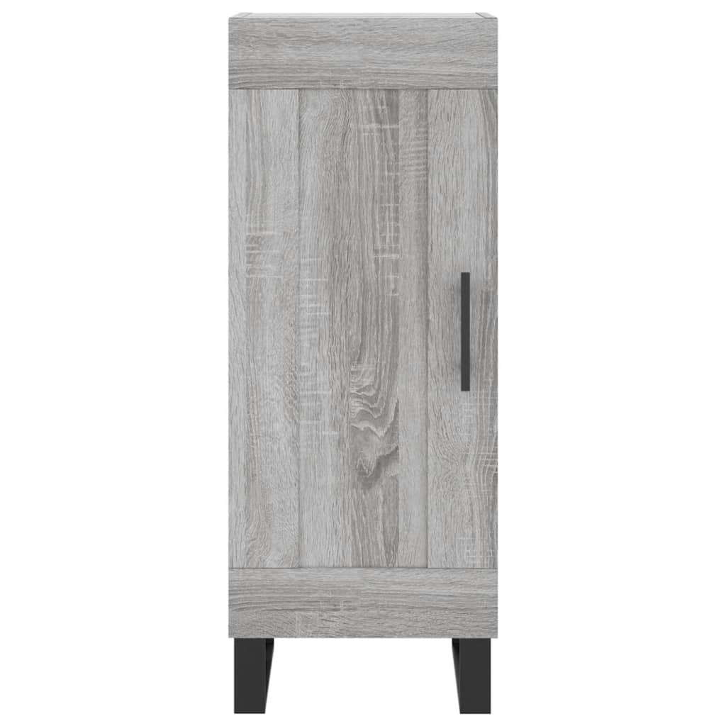 Credenza Grigio Sonoma 34,5x34x180 cm in Legno Multistrato 3199519