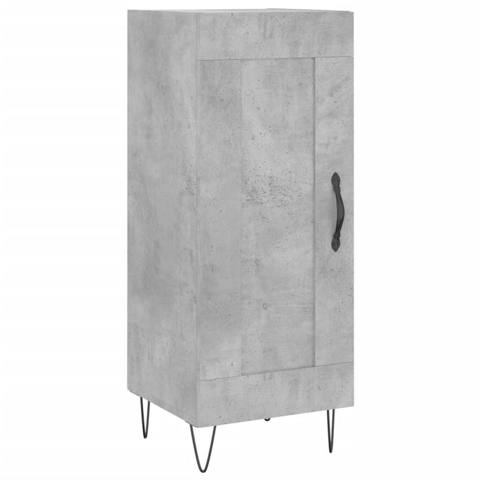 Credenza Grigio Cemento 34,5x34x180 cm in Legno Multistrato 3199525